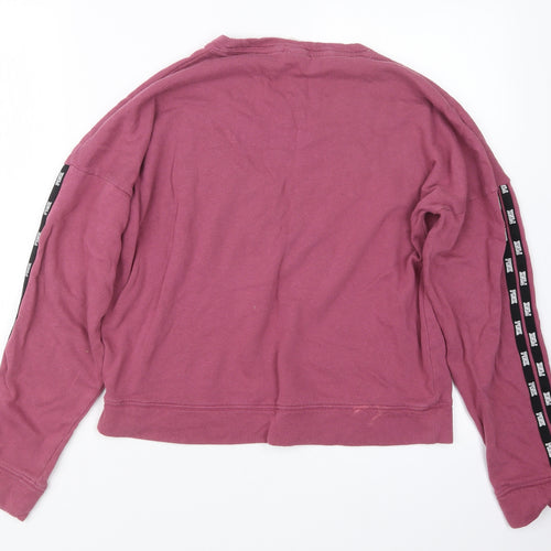 PINK Womens Pink   Pullover Jumper Size XS