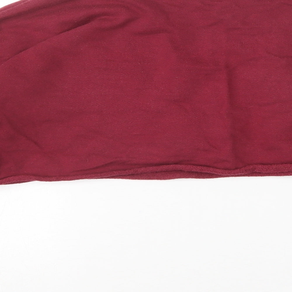 PRETTYLITTLETHING Womens Red   Pullover Jumper Size 6  - Cropped