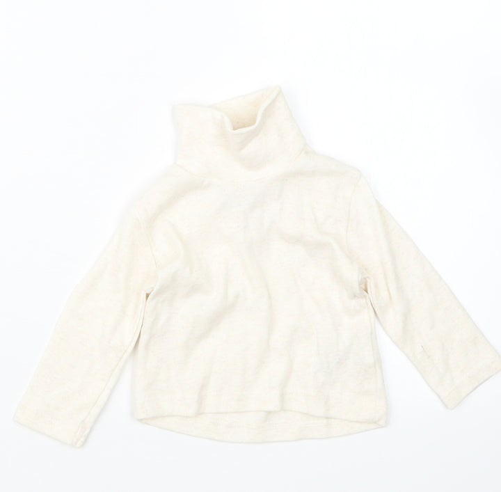 Primark Girls Beige   Pullover Jumper Size 3-6 Months