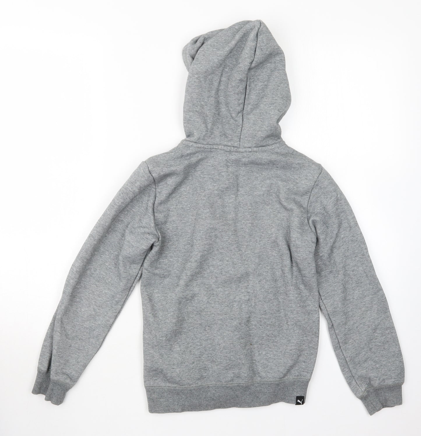 PUMA Boys Grey   Full Zip Hoodie Size 10 Years