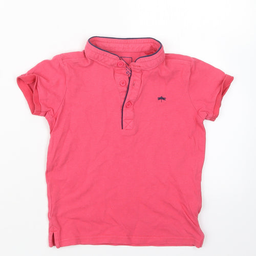 Matalan Boys Pink   Basic Polo Size 6 Years
