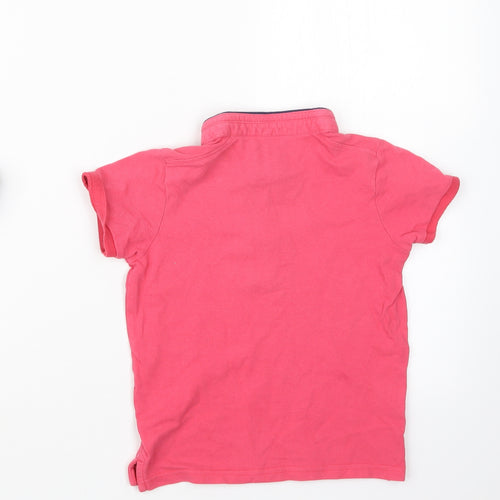Matalan Boys Pink   Basic Polo Size 6 Years
