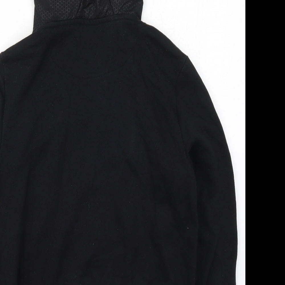 McKenzie Mens Black   Pullover Hoodie Size M