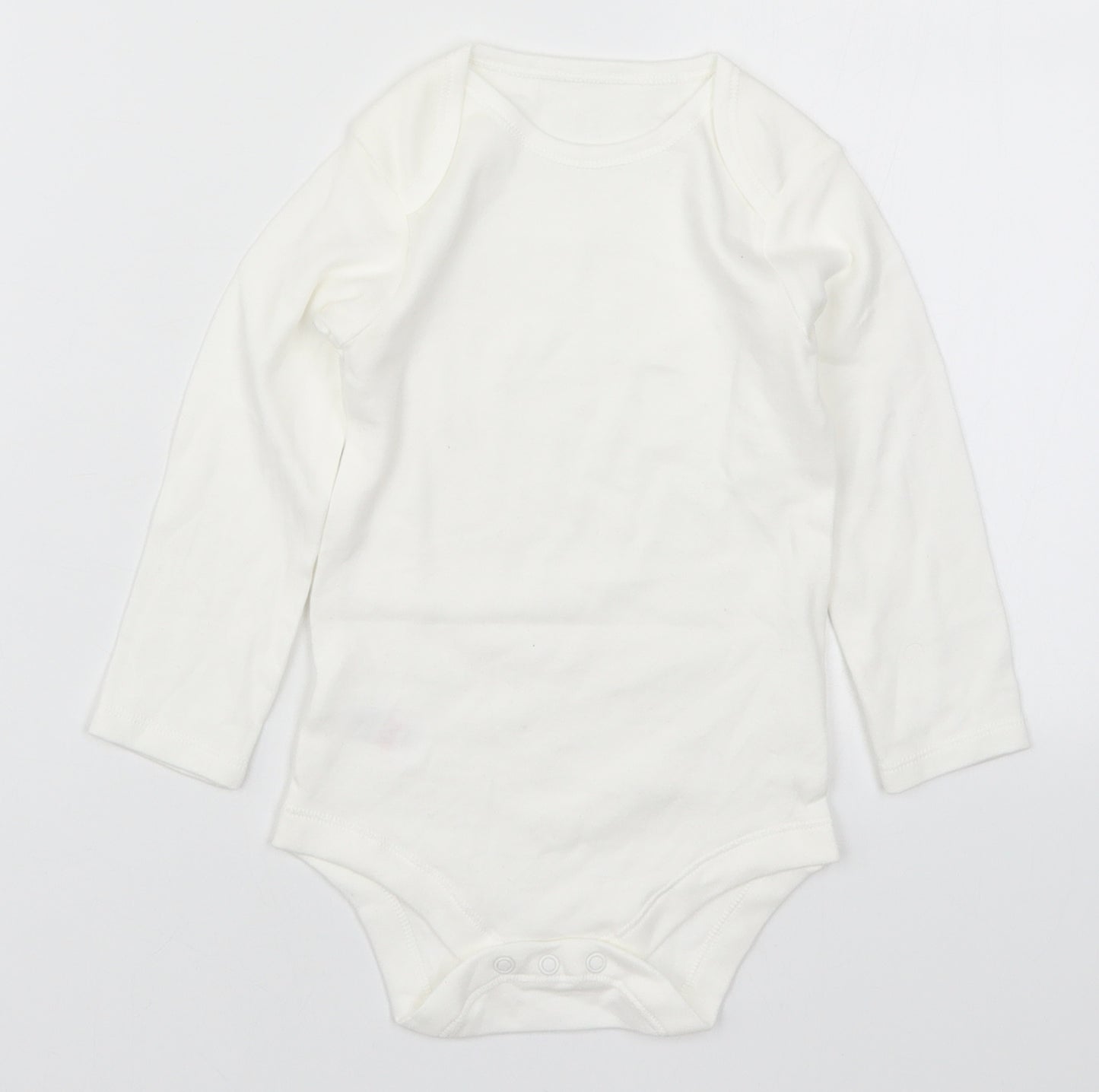 TU Baby White   Babygrow One-Piece Size 18-24 Months