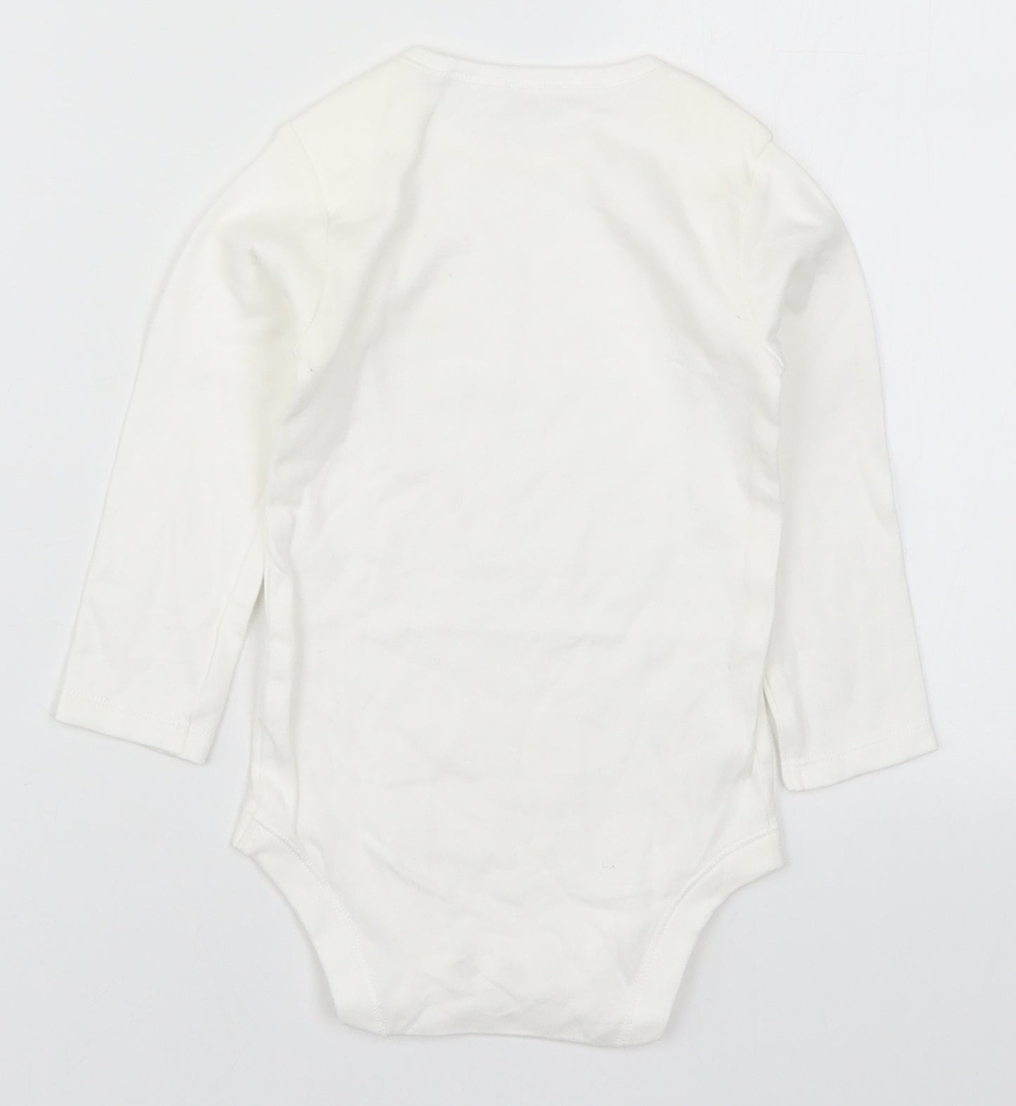 TU Baby White   Babygrow One-Piece Size 18-24 Months