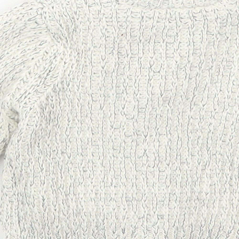 Primark Boys Grey  Knit Cardigan Jumper Size 0-3 Months