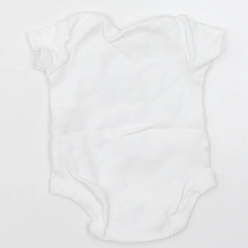 F&F Baby White   Babygrow One-Piece Size 0-3 Months