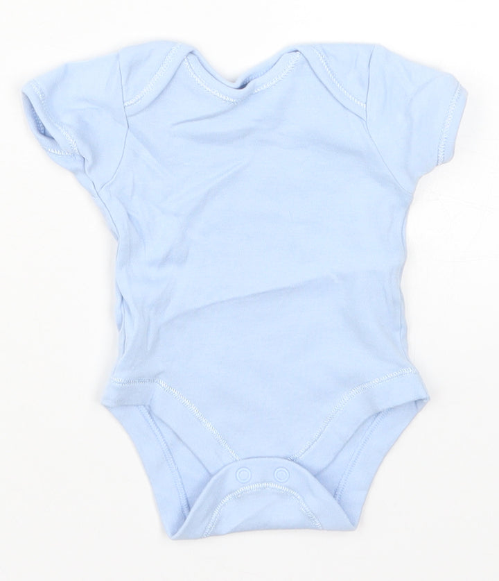 George Baby Blue Babygrow One-Piece Size 0-3 Months