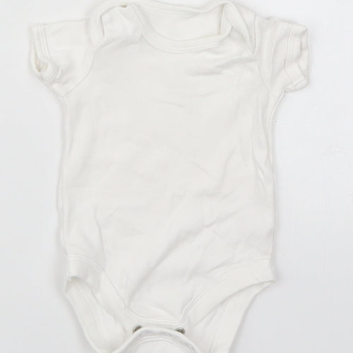 TU Baby White   Babygrow One-Piece Size 0-3 Months
