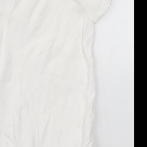TU Baby White   Babygrow One-Piece Size 0-3 Months