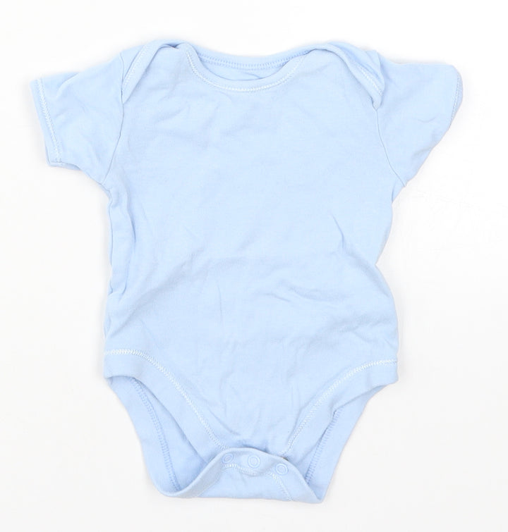George Baby Blue Babygrow One-Piece Size 6-9 Months