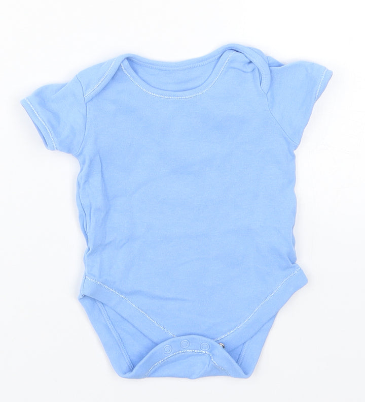 George Baby Blue Babygrow One-Piece Size 6-9 Months