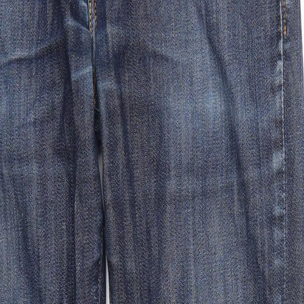 Levi's Mens Blue  Denim Straight Jeans Size 30 L30 in