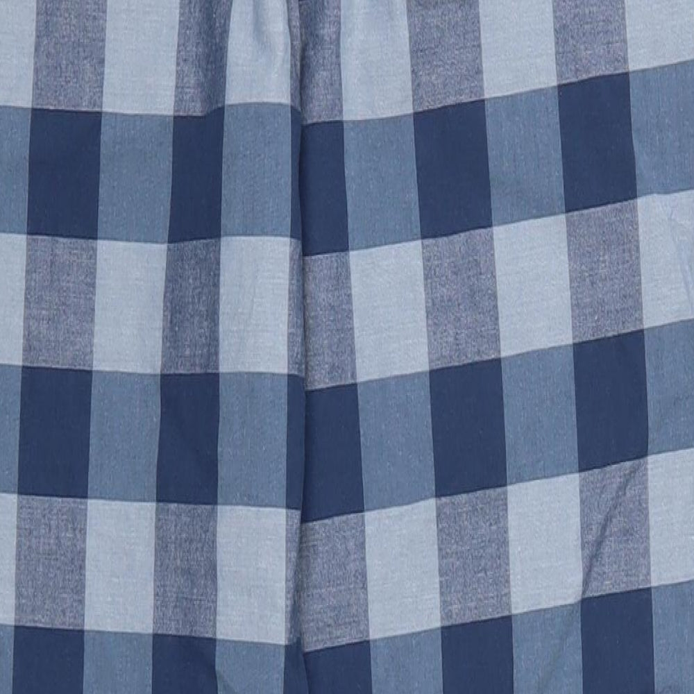 Primark Mens Blue Check  Trousers  Size M L29 in - Pyjama Pants