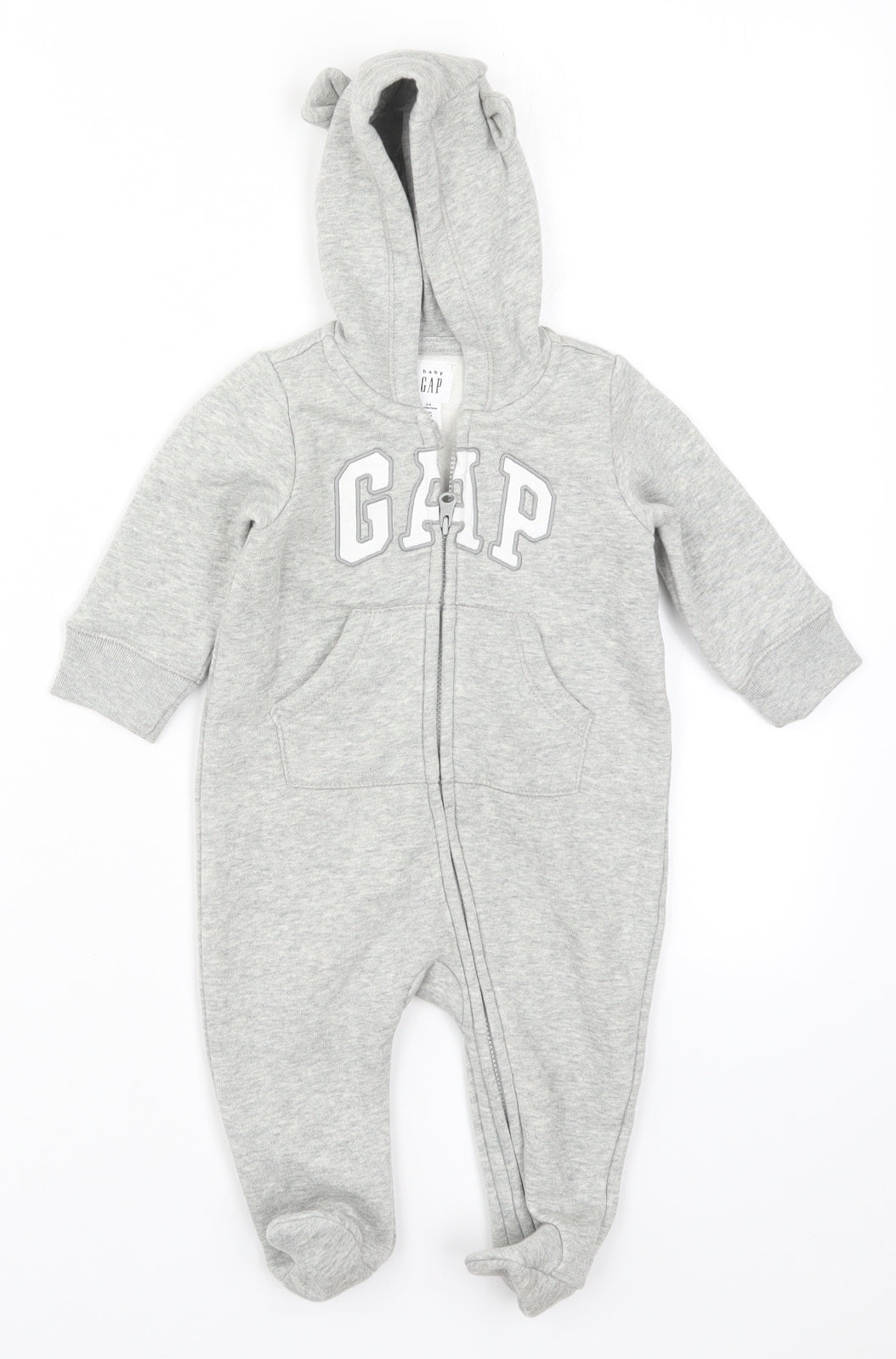 Gap Baby Grey   Coverall One-Piece Size 3-6 Months