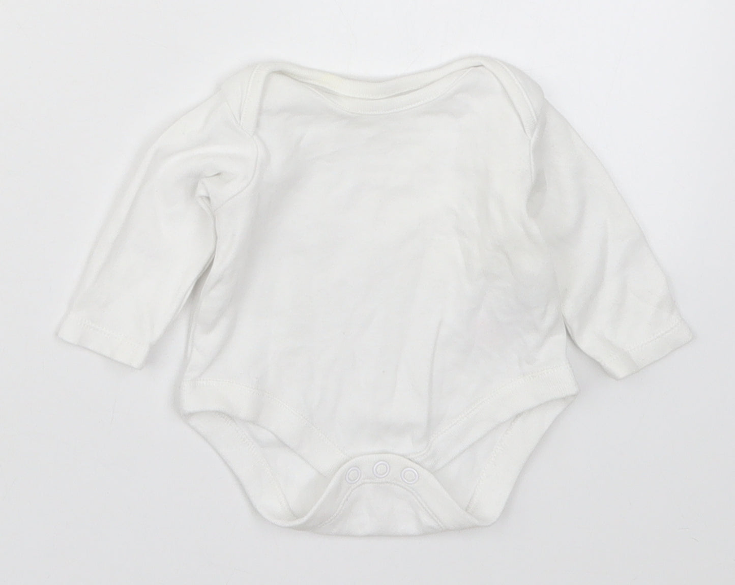 F&F Baby White   Babygrow One-Piece Size Newborn