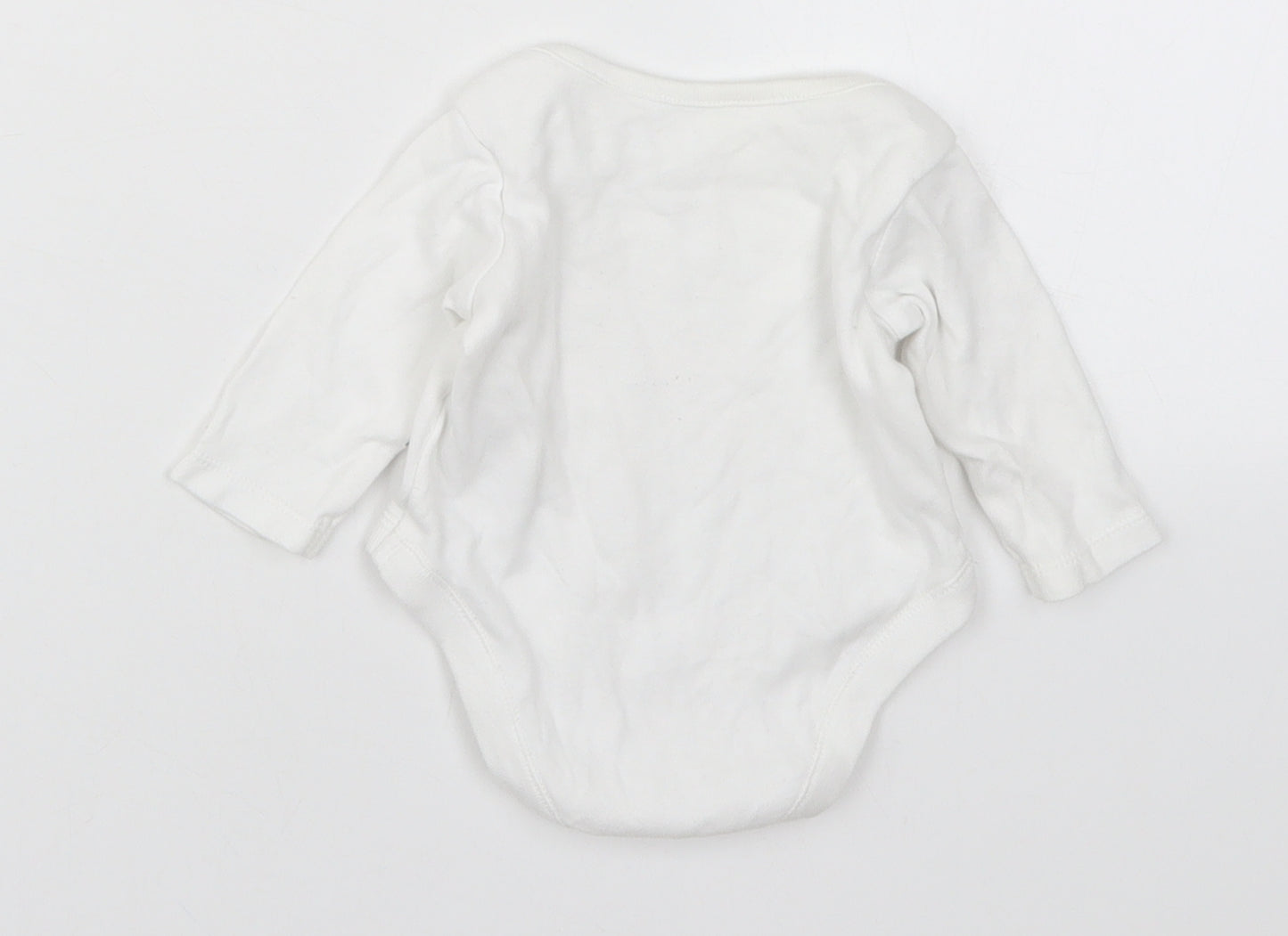 F&F Baby White   Babygrow One-Piece Size Newborn