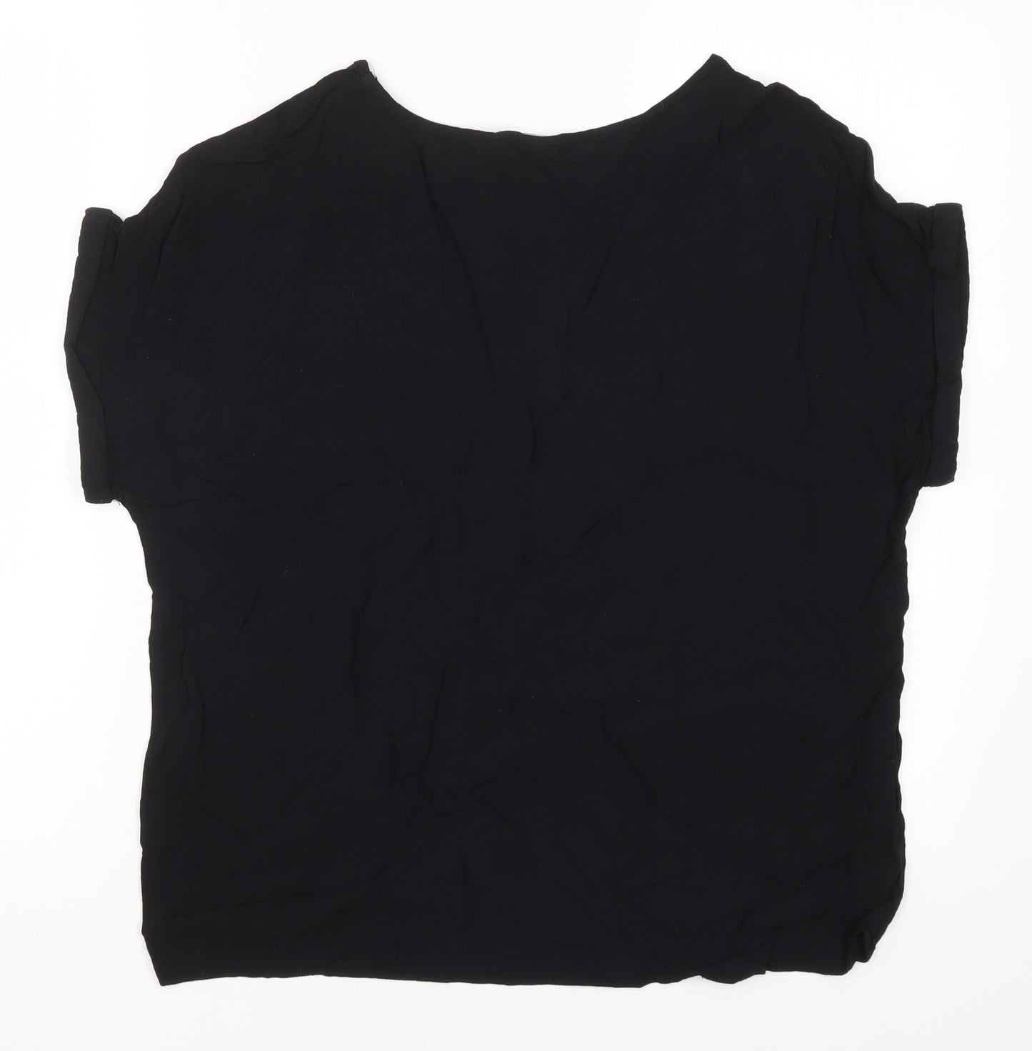 Atmosphere Womens Black   Basic T-Shirt Size 14