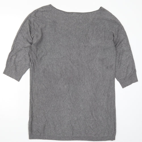 GUESS Womens Grey  Knit Pullover Jumper Size M  - Guess is My Way
