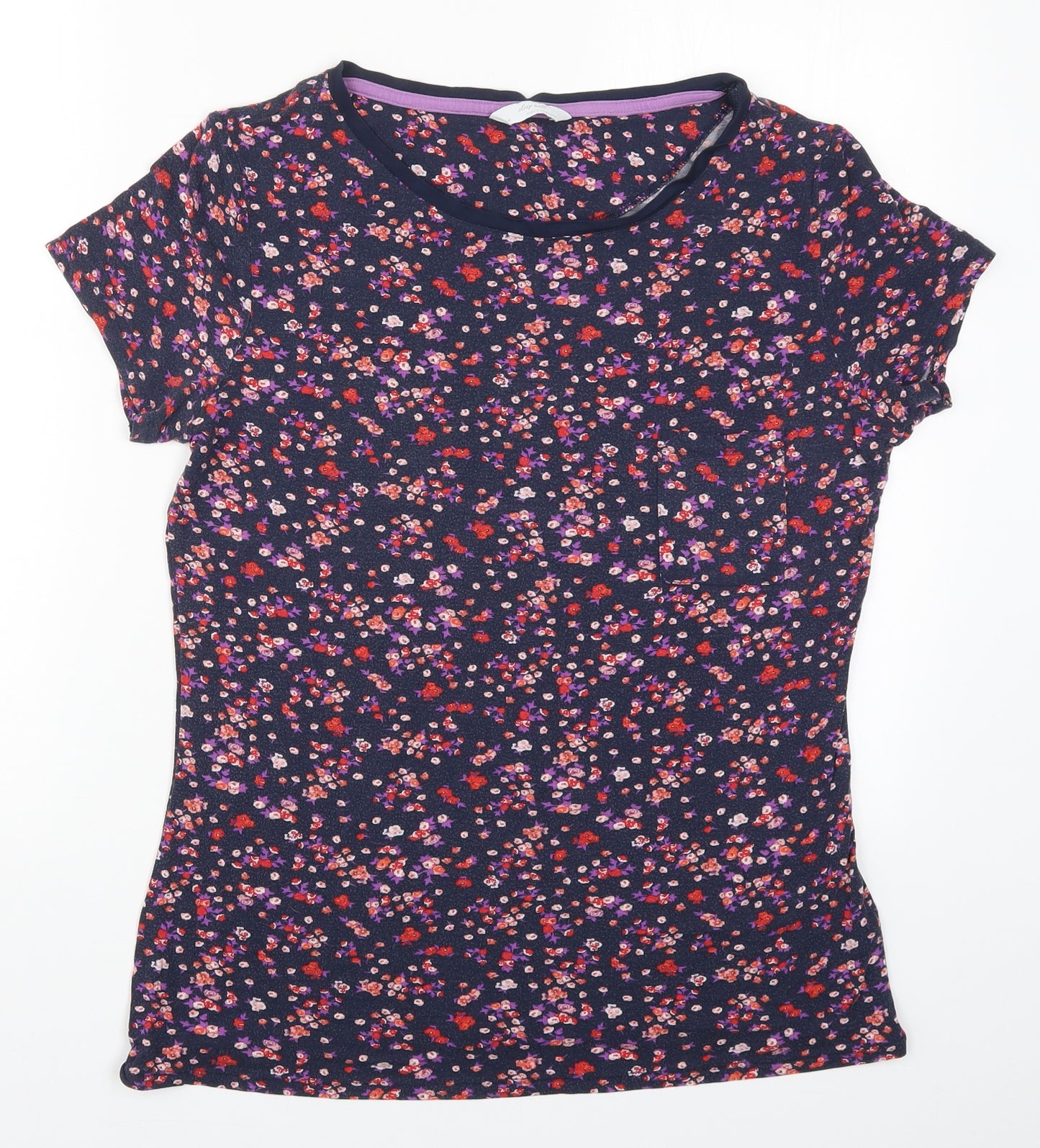 Marks and Spencer Womens Multicoloured Floral  Top Pyjama Top Size 14