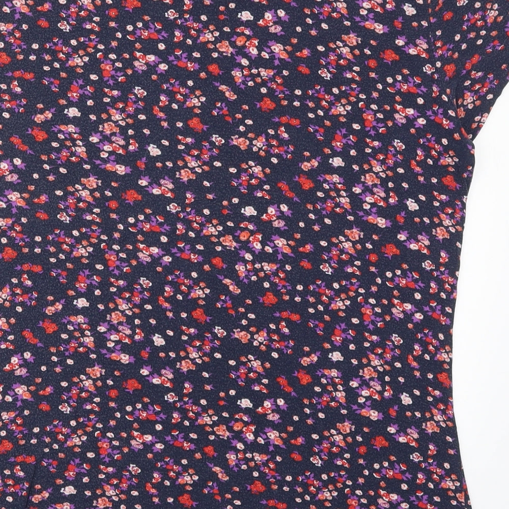 Marks and Spencer Womens Multicoloured Floral  Top Pyjama Top Size 14