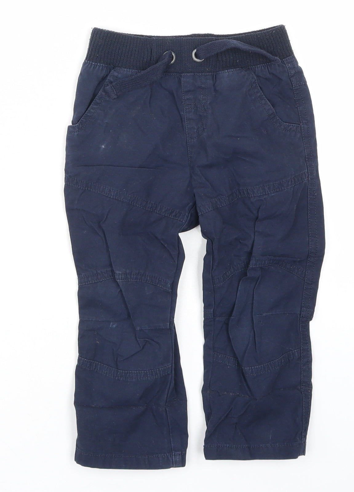 Matalan Boys Blue   Cargo Trousers Size 10 Years