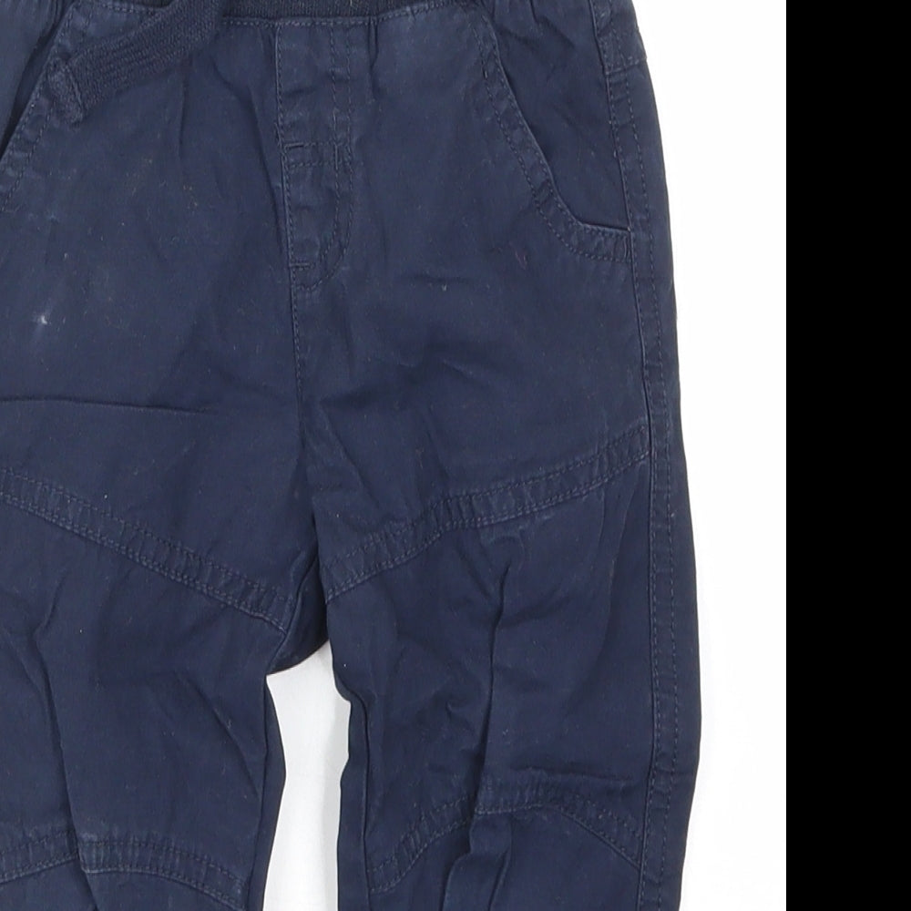 Matalan Boys Blue   Cargo Trousers Size 10 Years