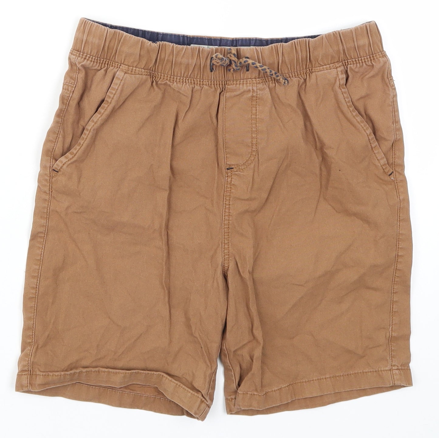 Denim Co Boys Brown   Chino Shorts Size 11-12 Years