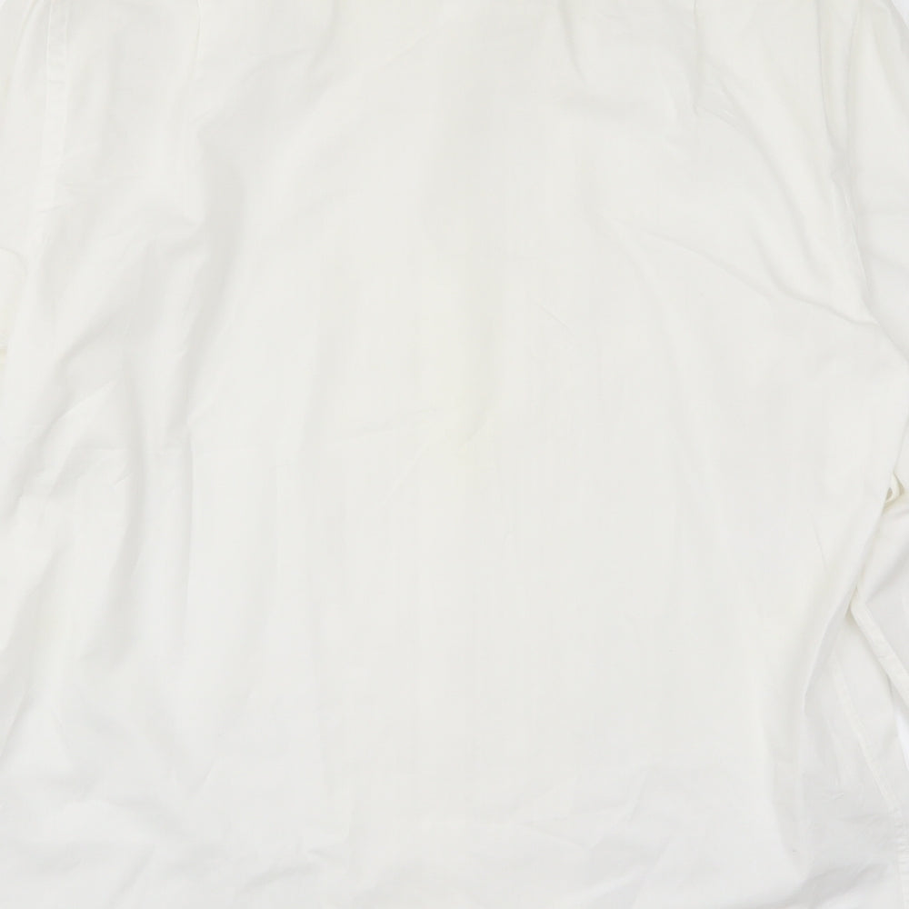 Burton Mens White    Dress Shirt Size 15.5