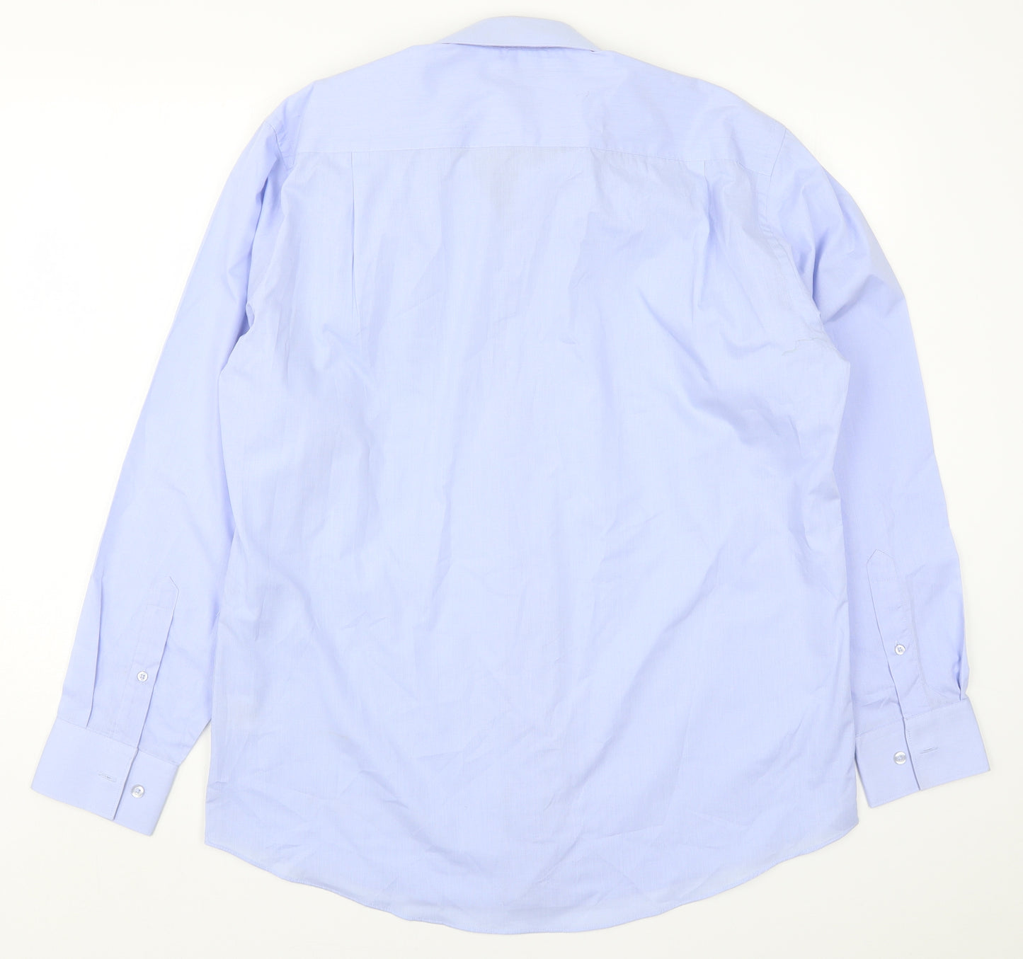 Taylor & Wright Mens Blue    Dress Shirt Size 16