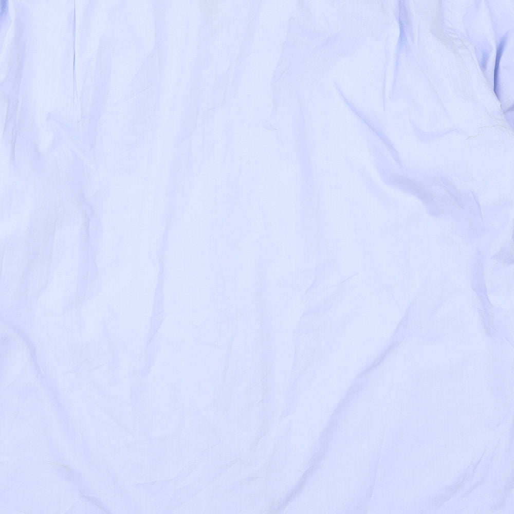 Taylor & Wright Mens Blue    Dress Shirt Size 16