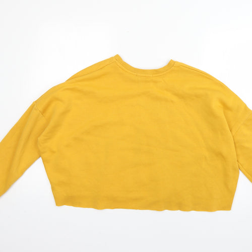 Primark Womens Yellow   Pullover Jumper Size 12