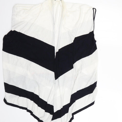 Olsen Womens Multicoloured Striped  Cardigan Jumper Size 18