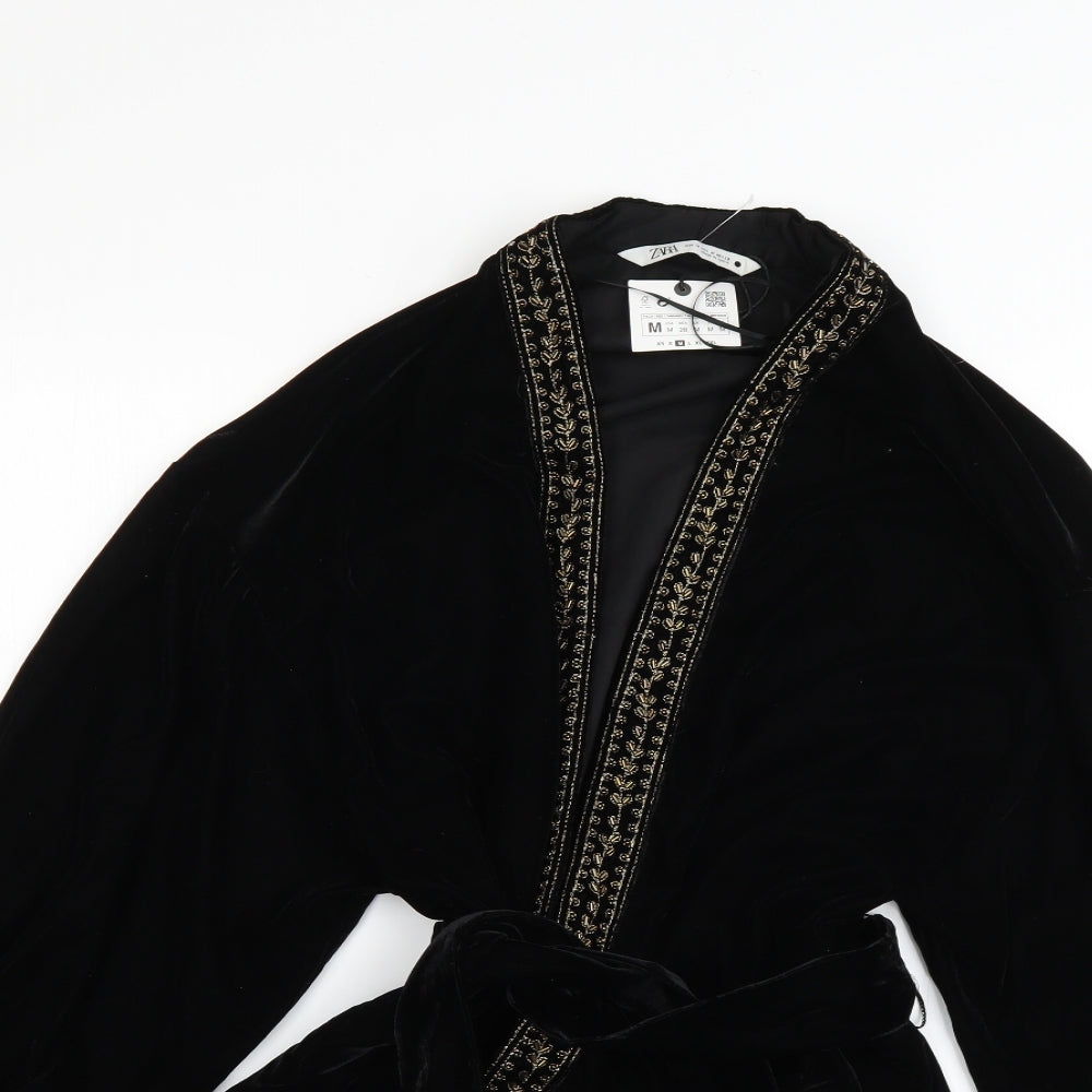 Zara Womens Black   Cardigan Jumper Size M