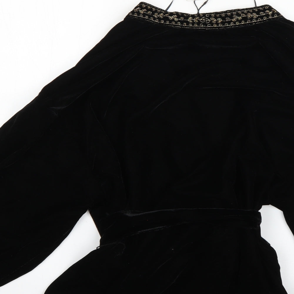 Zara Womens Black   Cardigan Jumper Size M