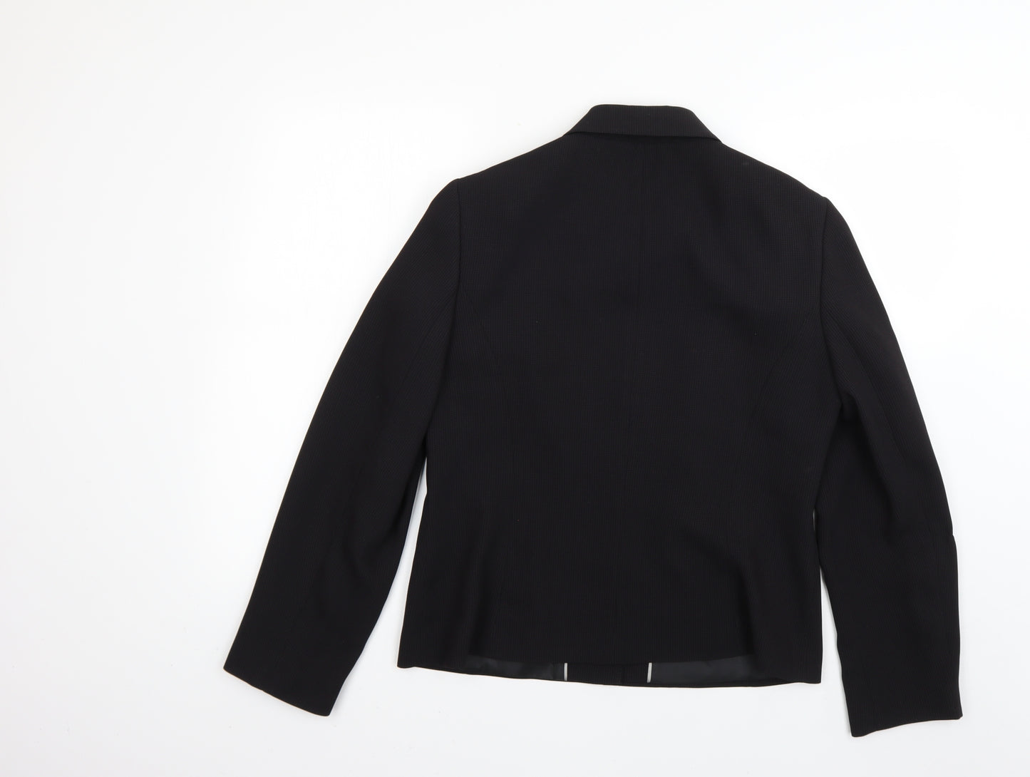 NEXT Womens Black Polka Dot  Jacket Blazer Size 14