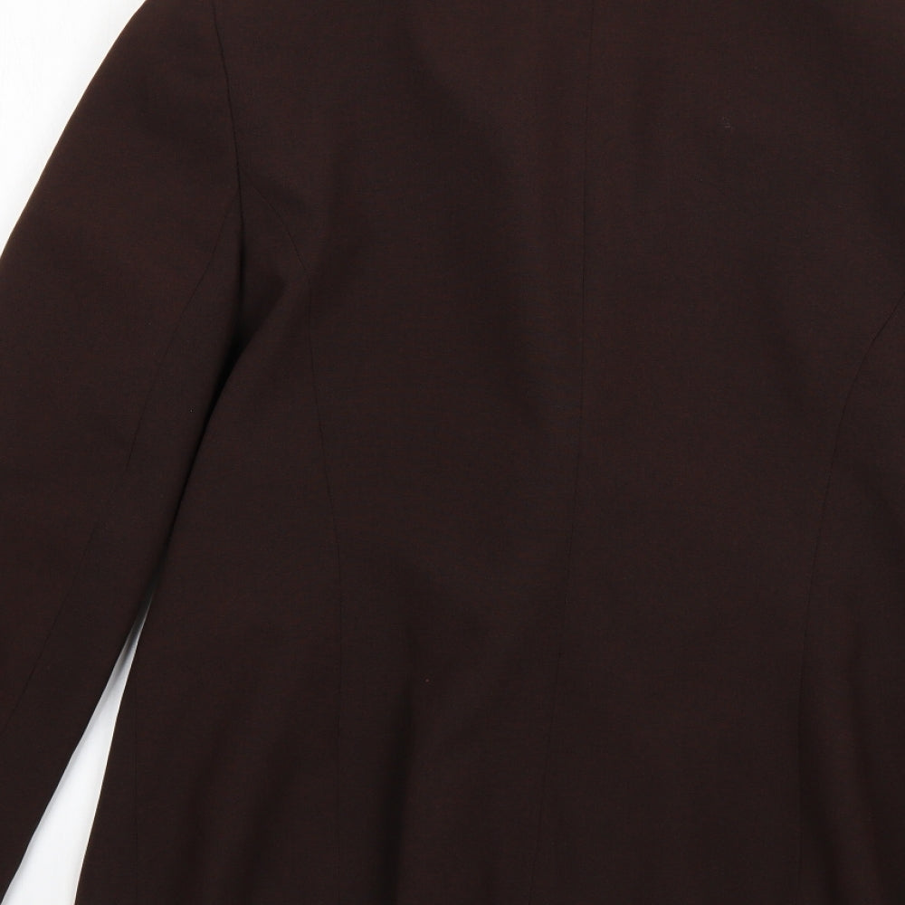 Dorothy Perkins Womens Brown   Jacket Blazer Size 14