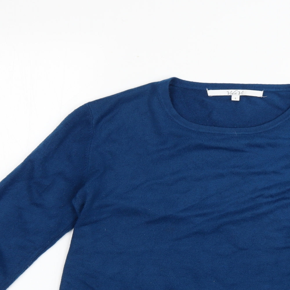vidavi Mens Blue   Pullover Jumper Size L