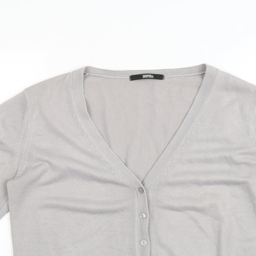 Marks and Spencer Womens Grey   Cardigan Jumper Size 10