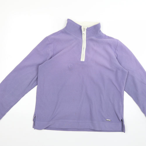 Active Womens Purple   Pullover Jumper Size 14