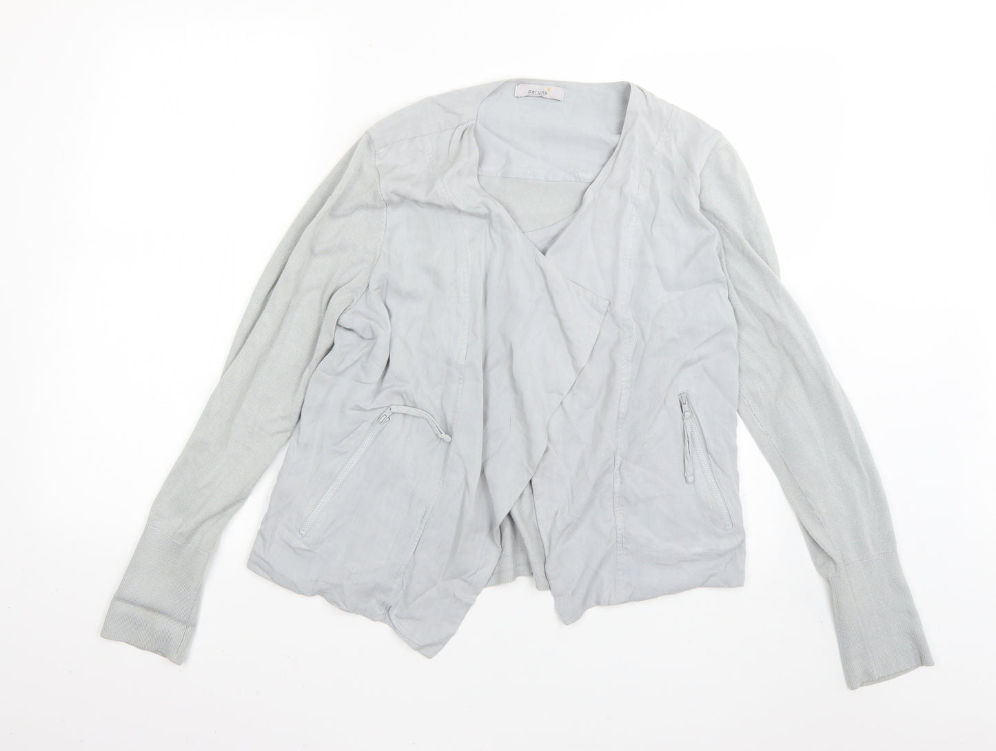 Marks and Spencer Womens Grey   Cardigan Jumper Size 14
