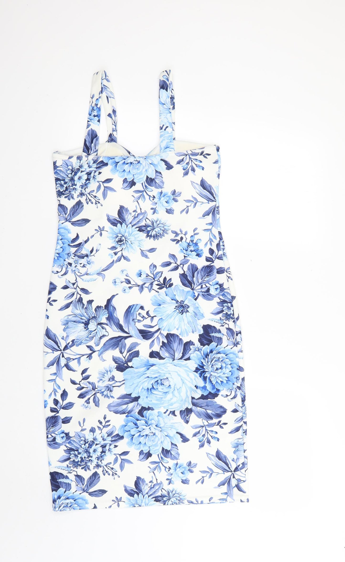 cameo rose Womens Blue Floral  Bodycon  Size 14