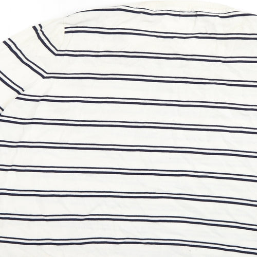 F&F Womens Multicoloured Striped  Pullover Jumper Size 14