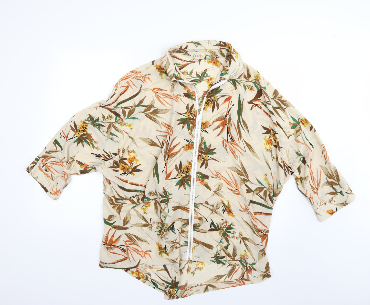 lottie Womens Multicoloured Floral  Basic Blouse Size 16