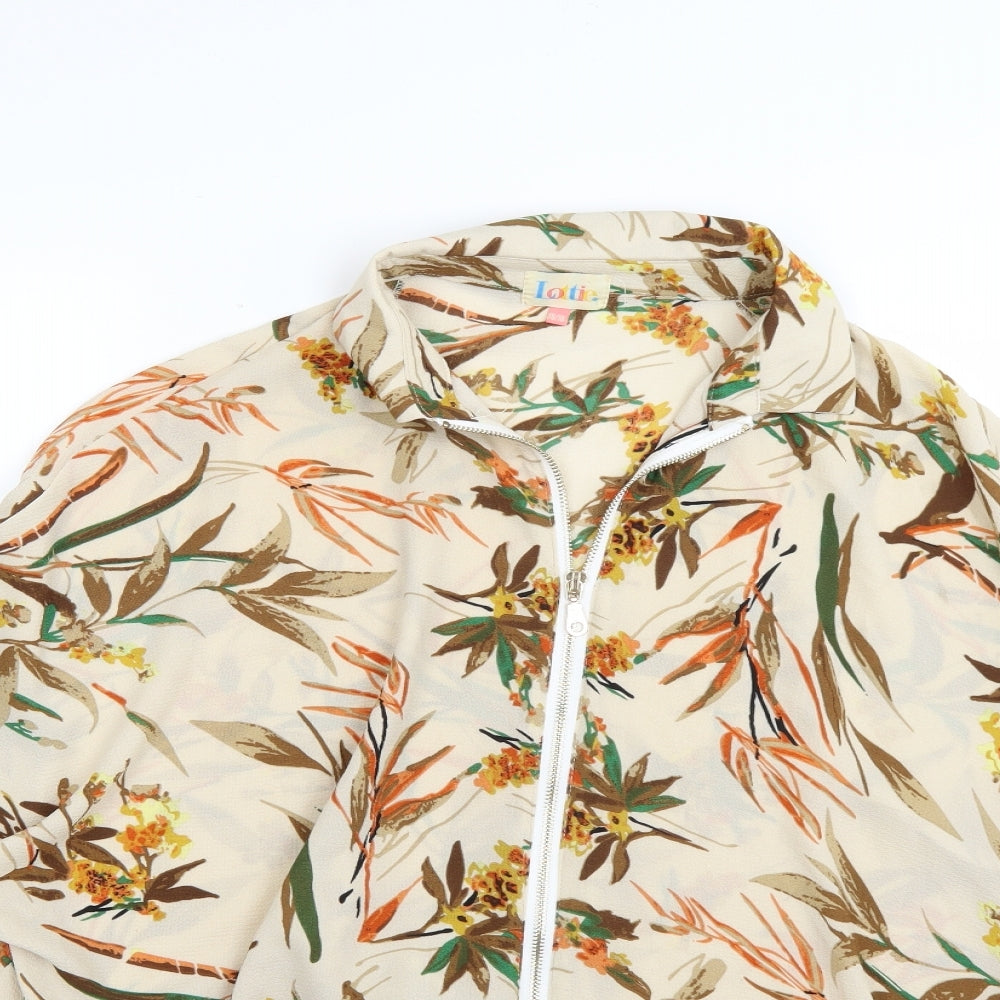 lottie Womens Multicoloured Floral  Basic Blouse Size 16