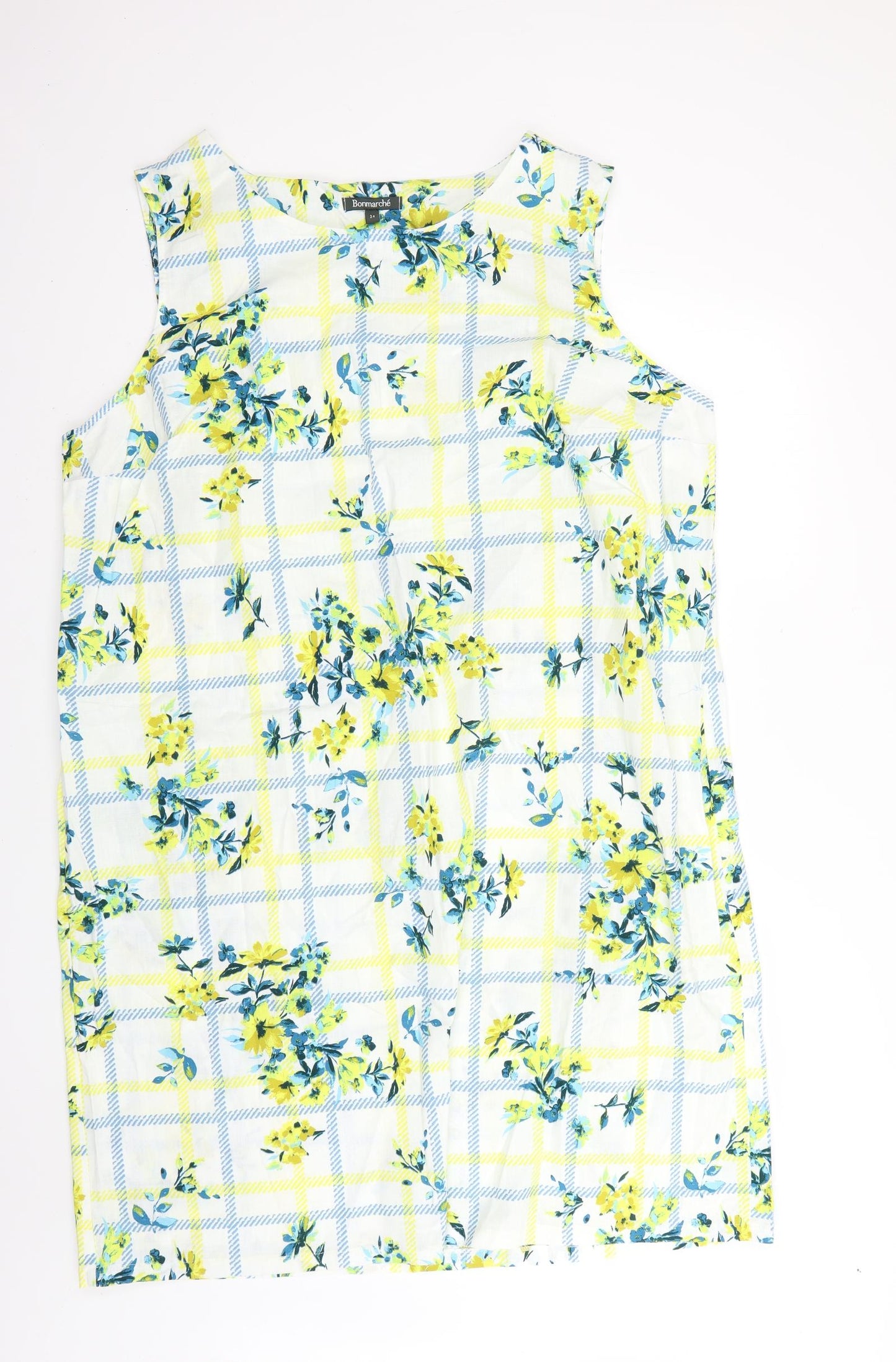 bonmarche Womens Multicoloured Floral  Bodycon  Size 14