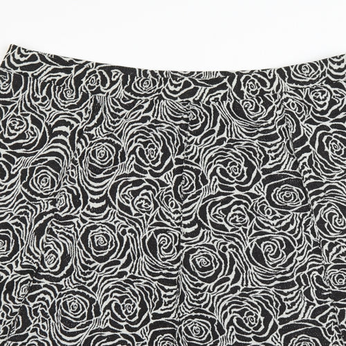 Damart Womens Multicoloured Geometric  Flare Skirt Size 24