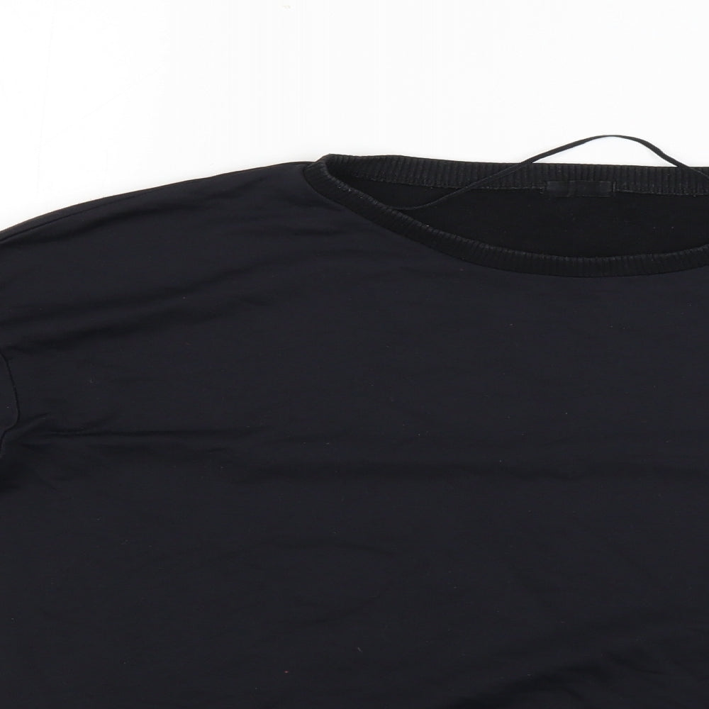 Oysho Mens Black   Pullover Jumper Size M