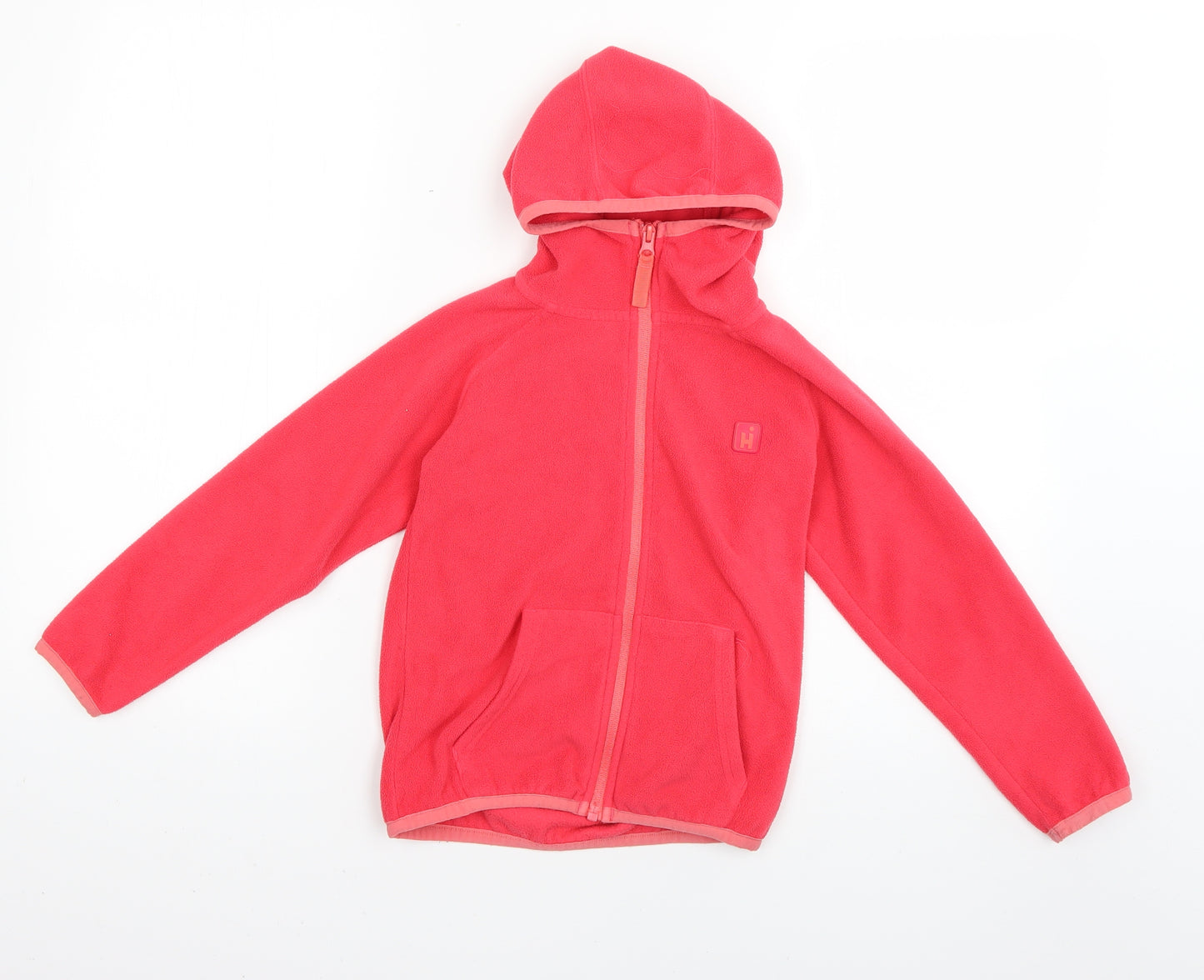 higear Girls Red   Full Zip Hoodie Size 5-6 Years