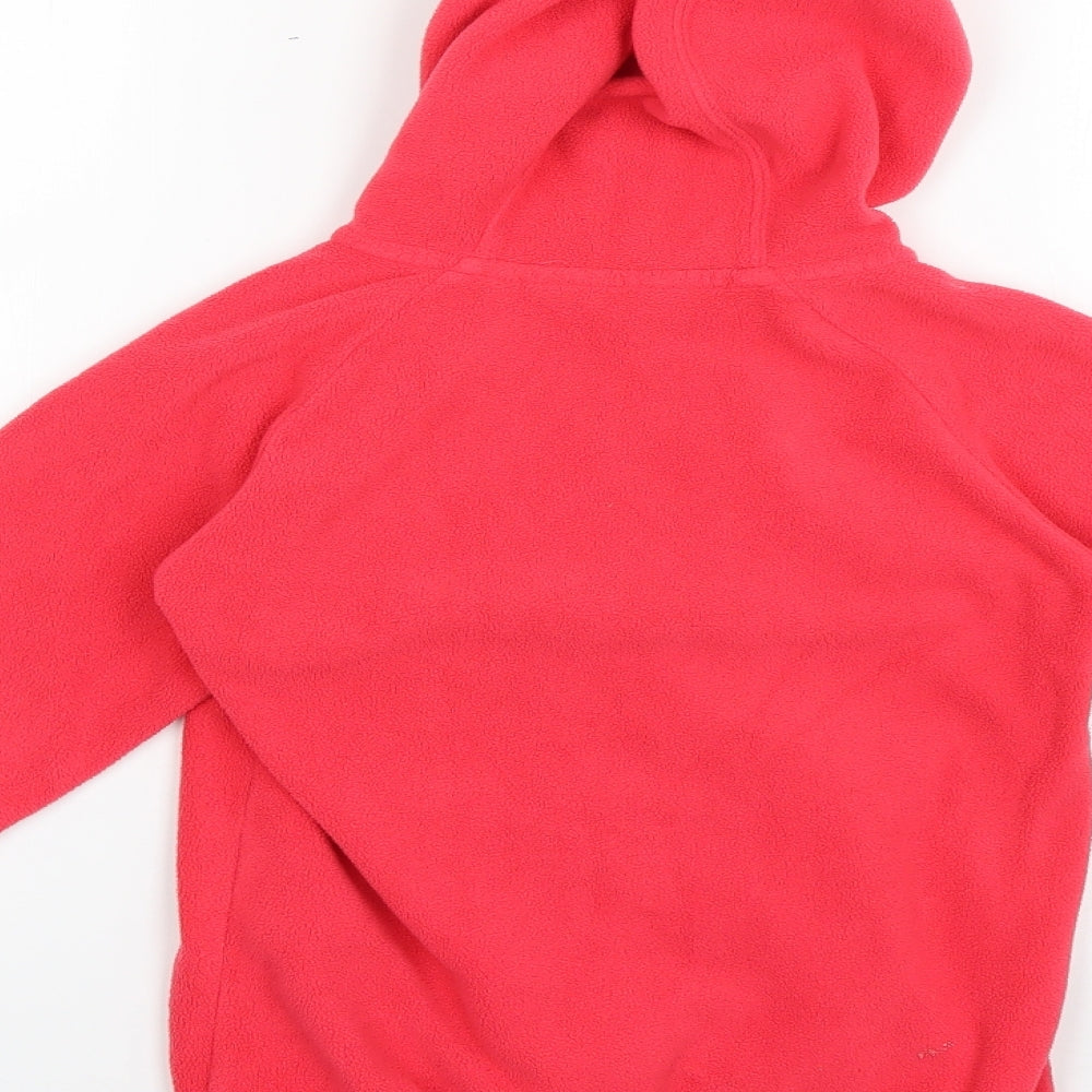 higear Girls Red   Full Zip Hoodie Size 5-6 Years